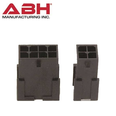 Abh 192" Molex Conectors both Ends 10) 22 ga. & (2) 18GA. Wires ABH-EZAA-192